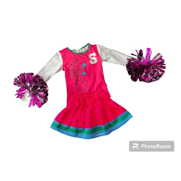 Costumes Zombies Ii Addison Cosplay Costume Halloween Dress With Pom